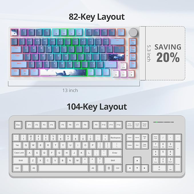 Sea mist Keyboard
