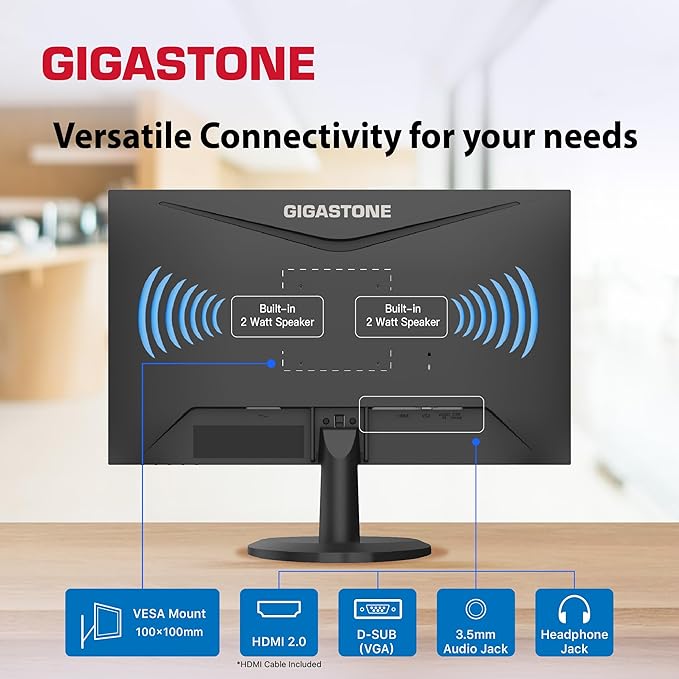 24 inch 75Hz IPS Monitor 2-Pack