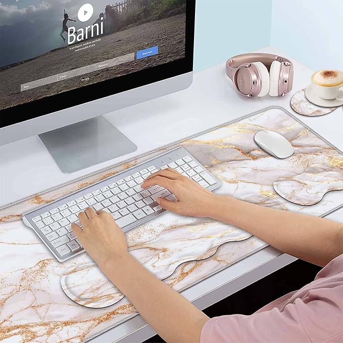 Rose Gold Marble