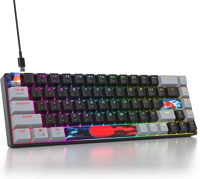 68 Dark/Red Swicth