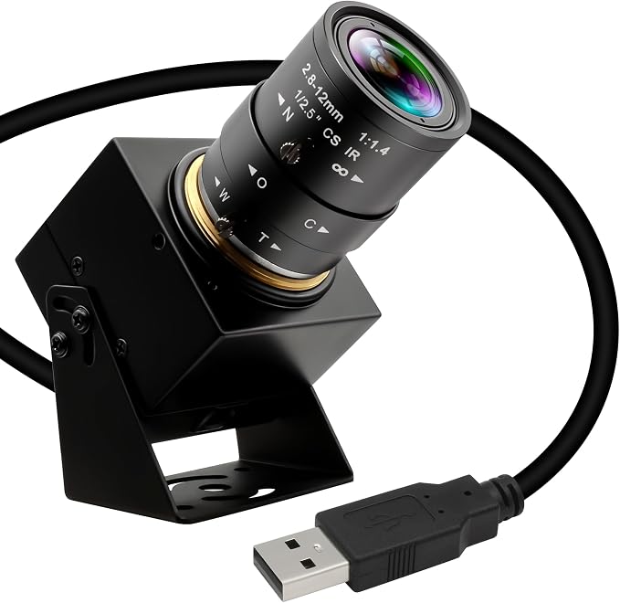 4K USB Camera 2.8-12mm Varifocal Lens