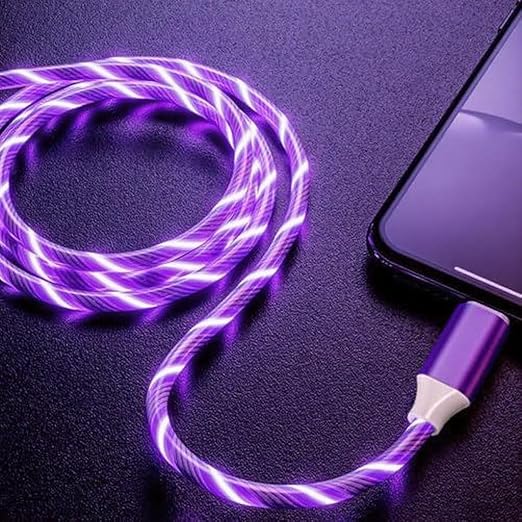 USB A TO C Purple