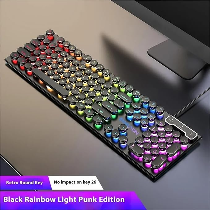Black With Rgb Light