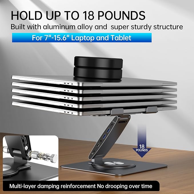 For Laptop 7-15.6 inches 8-in-1 Pro