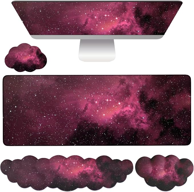 4pcs Black Pink