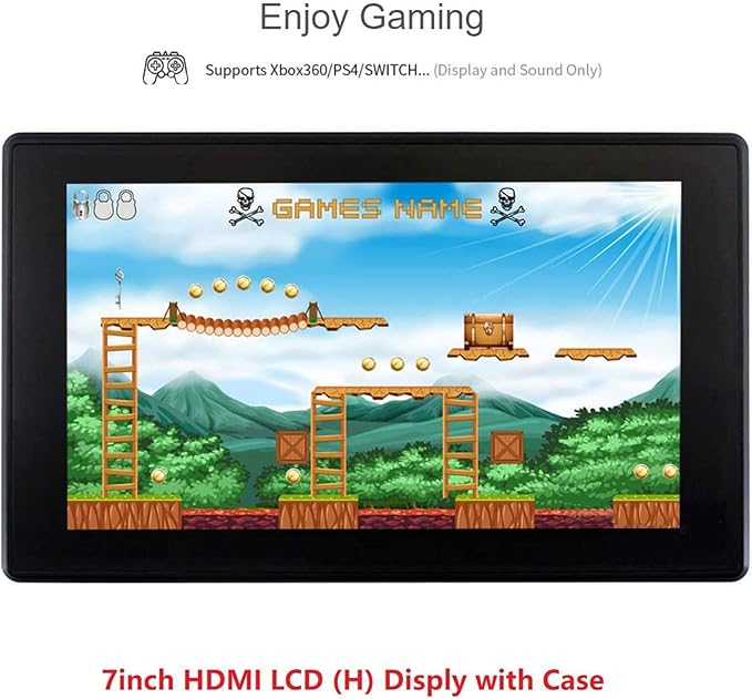 7inch HDMI LCD (H) (with case)