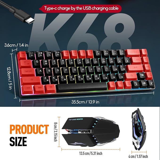 Black and Red combo