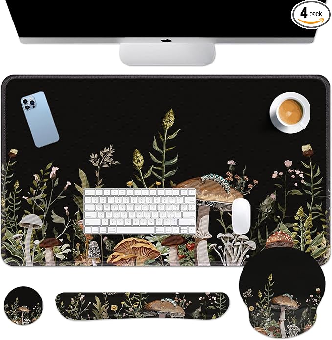 Black Mushroom Floral