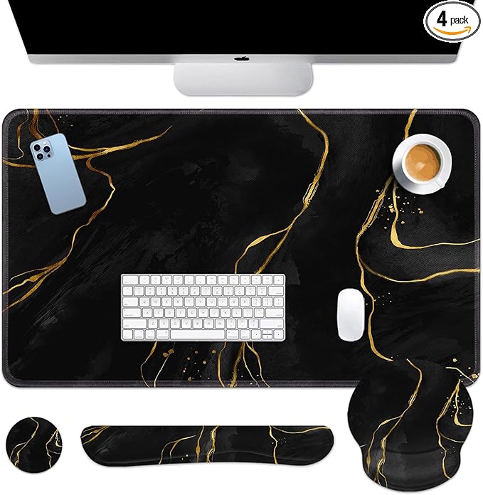Black Gold Marble
