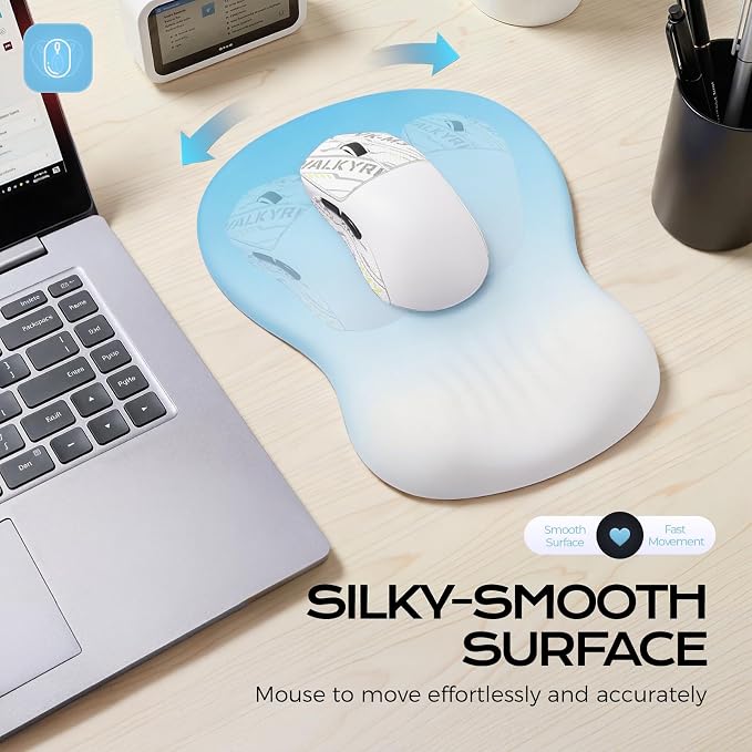 blue mouse wrist rest