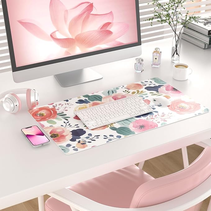 Watercolor Pink Flower