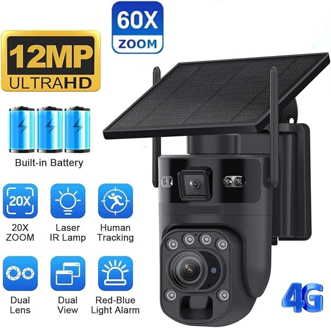 Black 60X 4G CAM