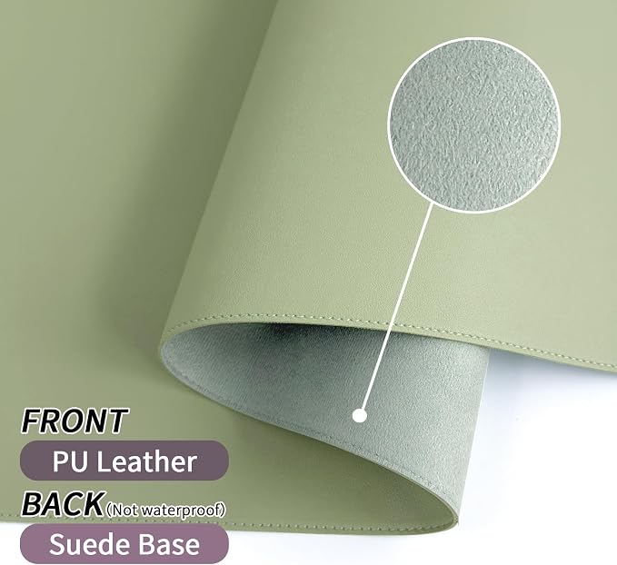 Green-stitched Edges
