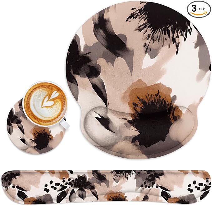 Brown Boho Tribal Flower