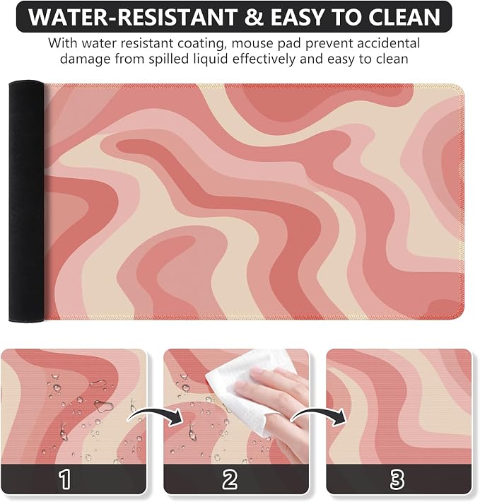 Pink Topographic