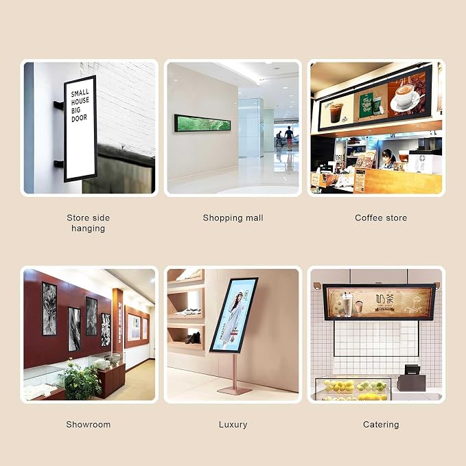 28.6'' Advertising LCD Monitor