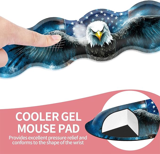 American Flag Bald Eagle