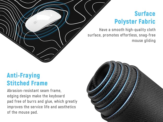 Black Topographic