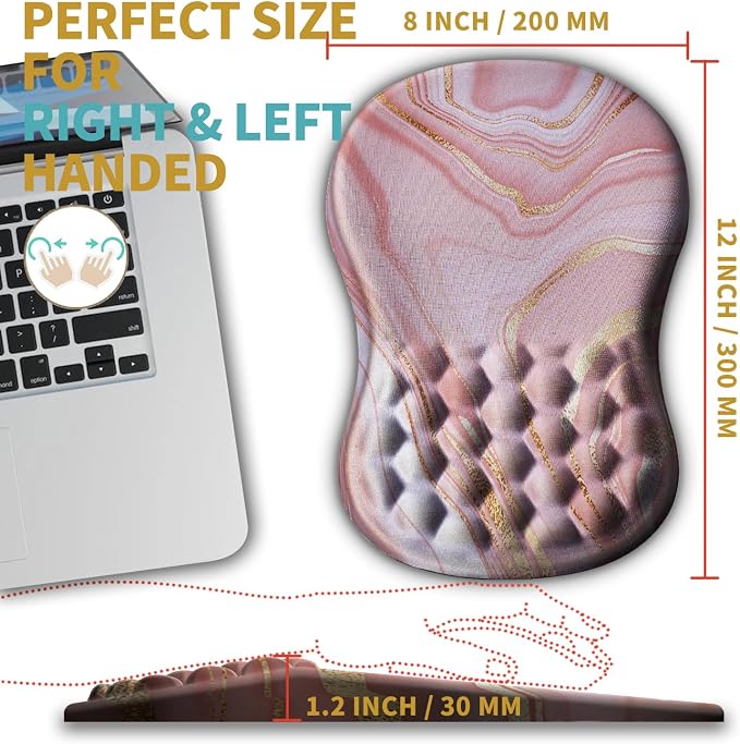 HK009-Pink Gold Marble