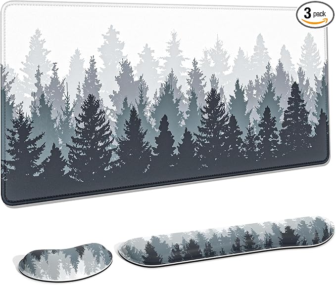 Ink Painting Misty Forest