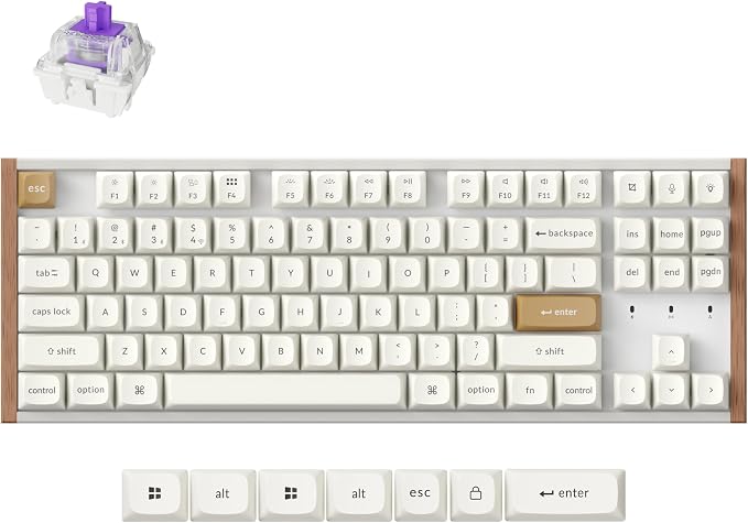 Aluminum+Wood Frame-White