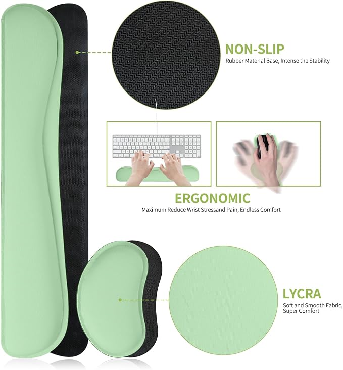 Green - Wrist Rest