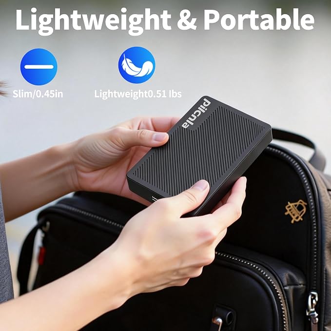 1TB Black & Case