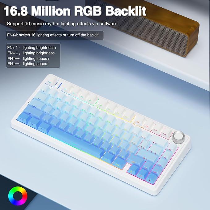 F75 Pro-Gradient Blue