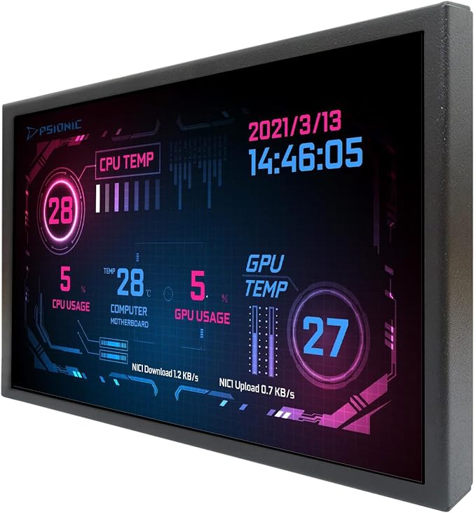 7'' LCD Black