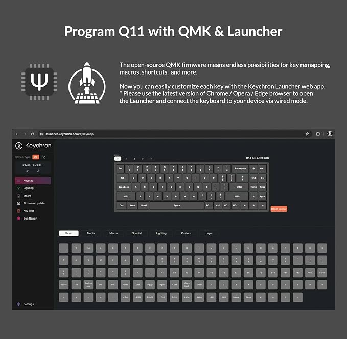 Carbon Black - A with Keychron Super Red Switch