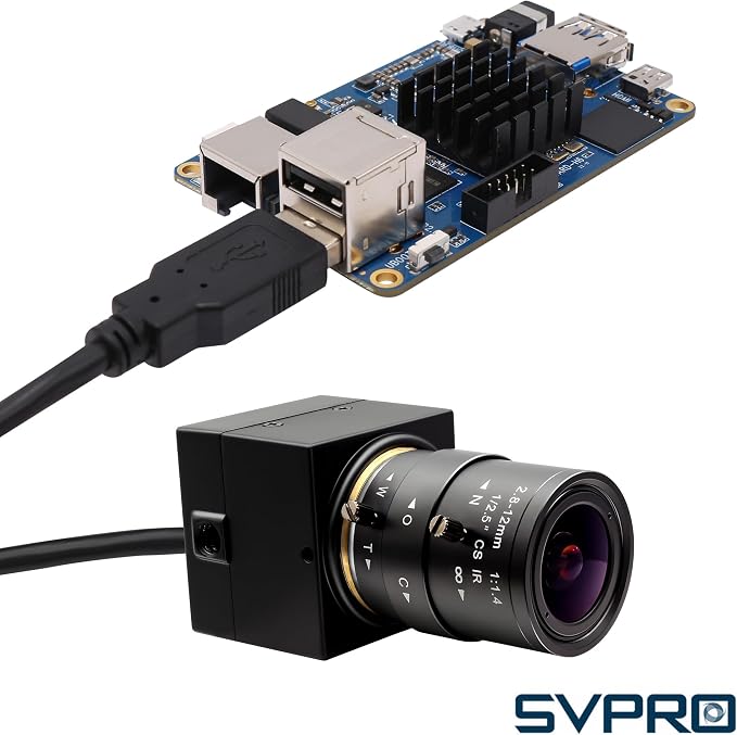 IMX335 5MP Camera with 2.8-12mm Lens
