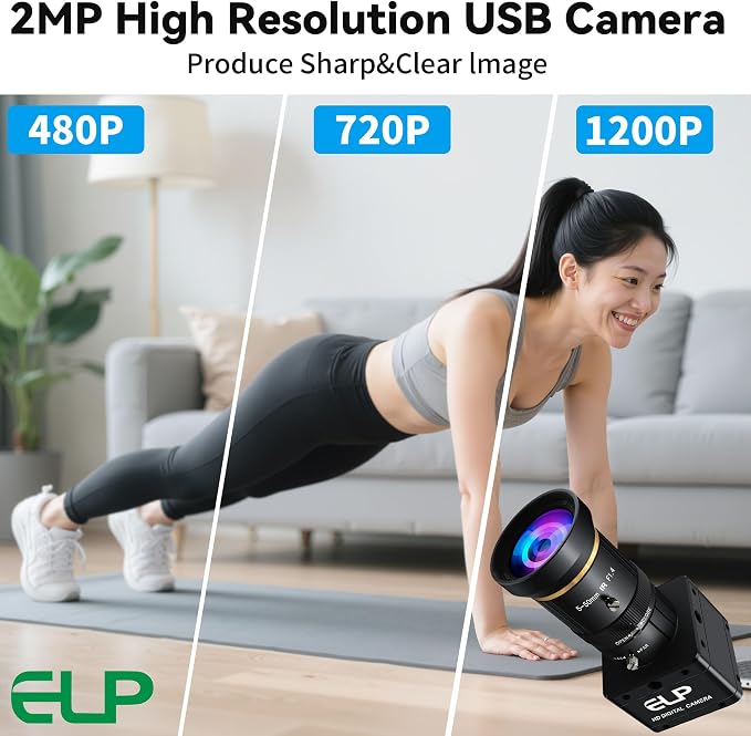 5-50mm 10X zoom lens