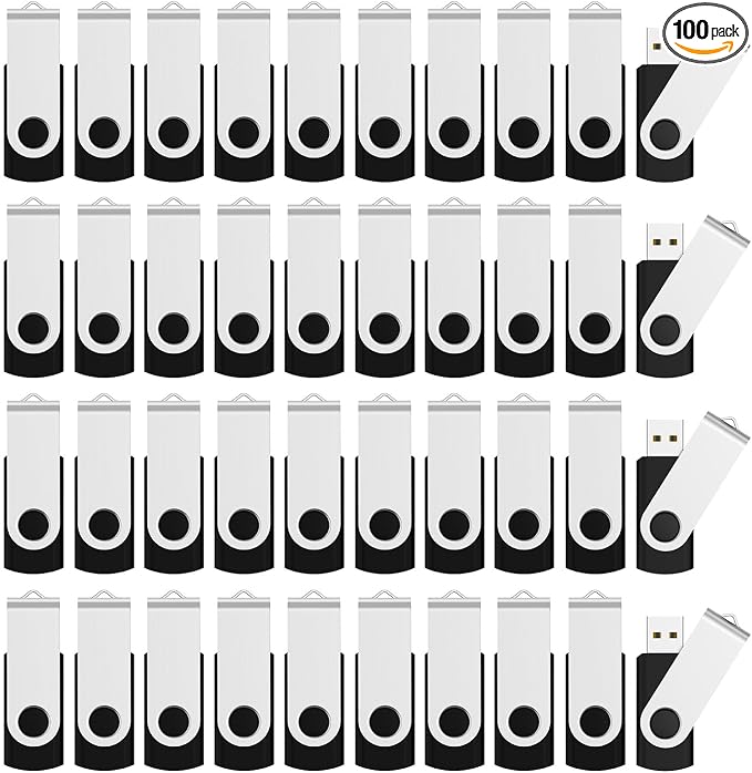 100PCS Black