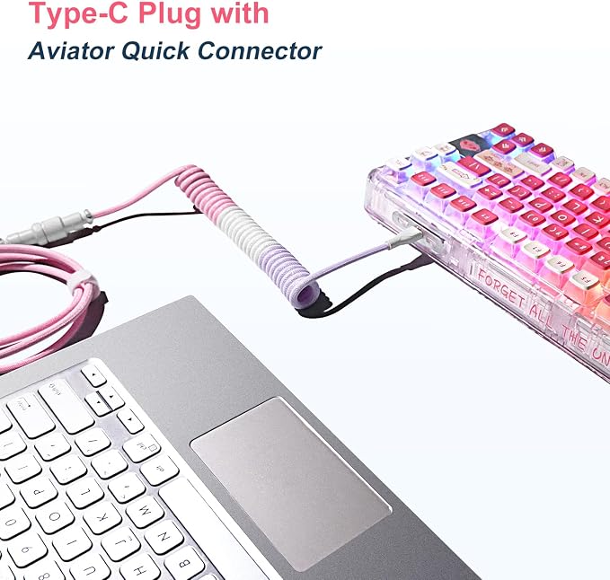 Pink & White
