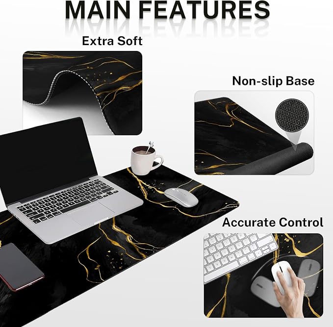 Black Gold Marble
