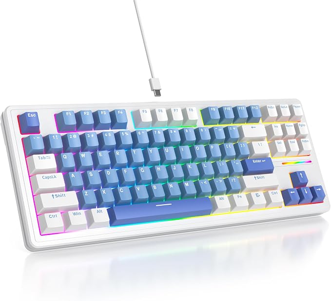 N-Blue/White