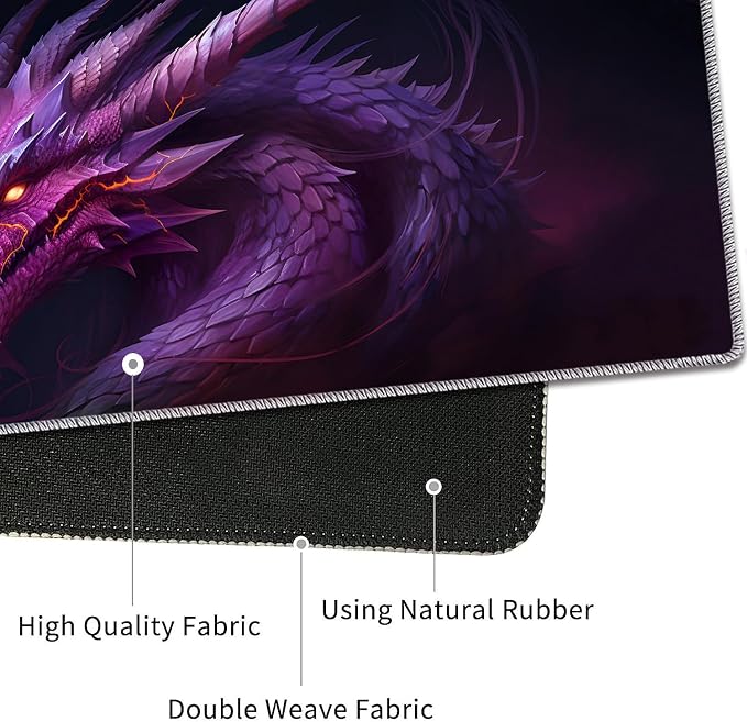 Flame Eyes Purple Dragon