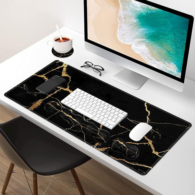 Black Gold Marble