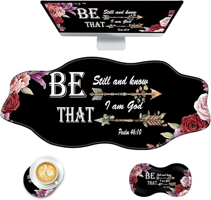 Bible Verse Psalm 46-10 Adorable Peony Flower