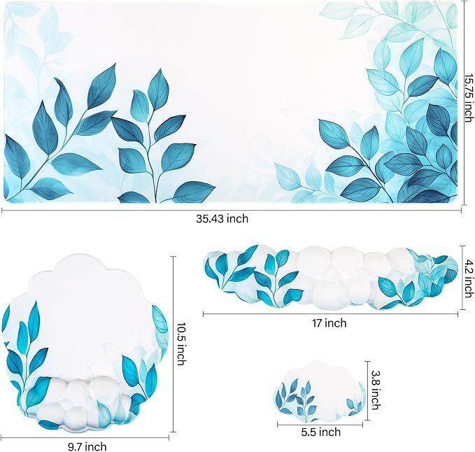 Blue Stained Leaves