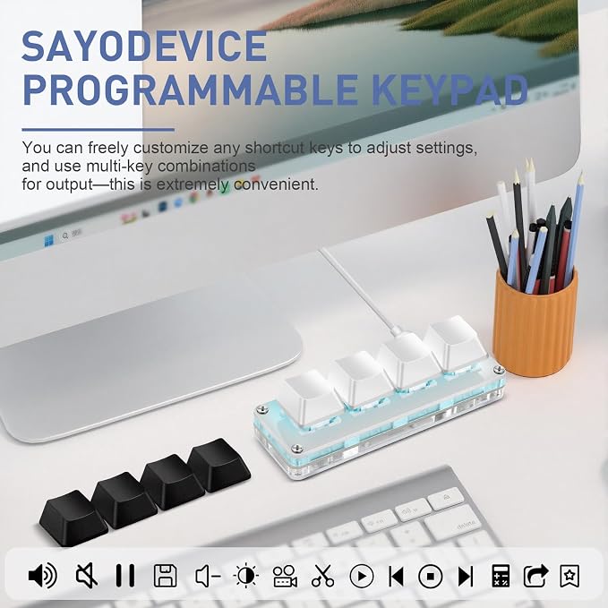White 4 Keys