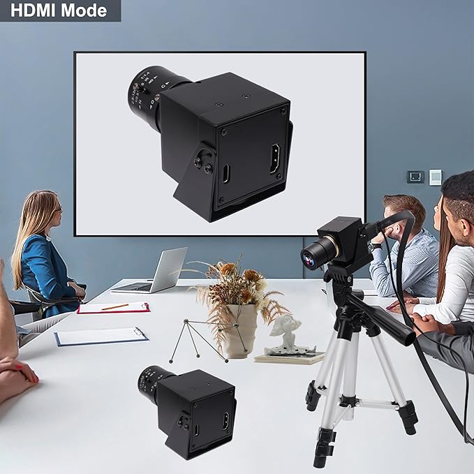 B: with 2.8-12mm CS Mount Lens