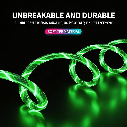 3IN1 Multi Ports LED Green