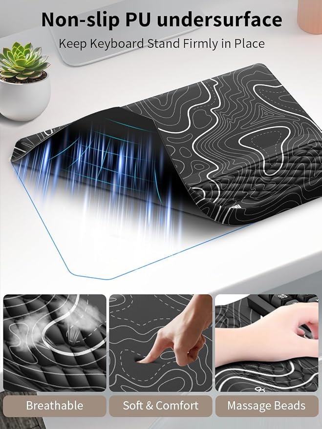 Black Topographic