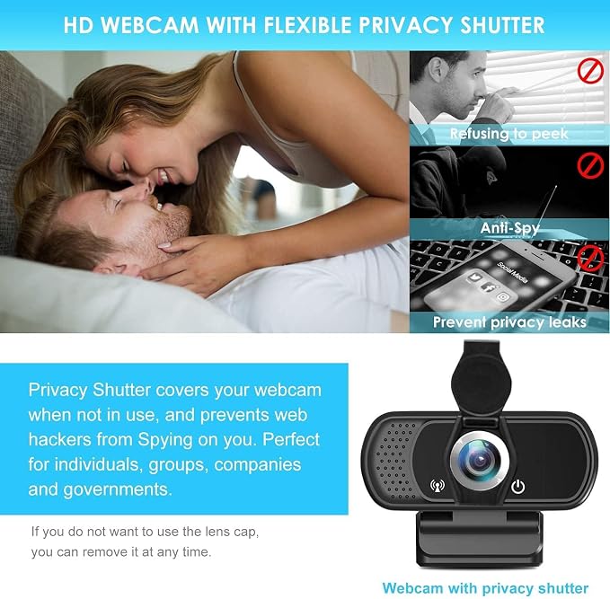 webcam for pc (black)