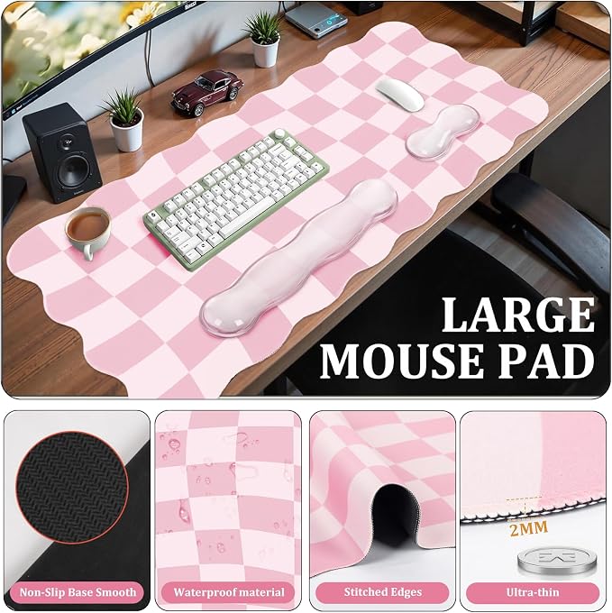 Pink Checkered