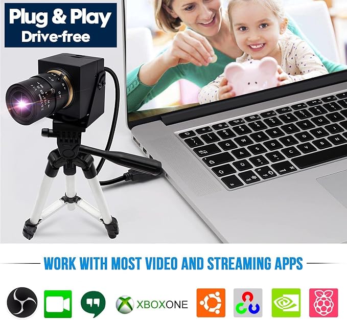 1080P Camera with 5-50mm Lens