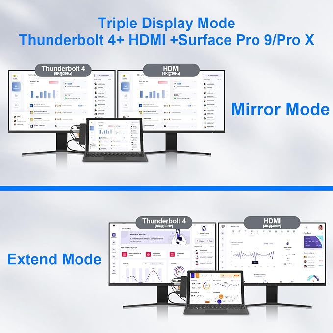 For Surface Pro 9/Pro X