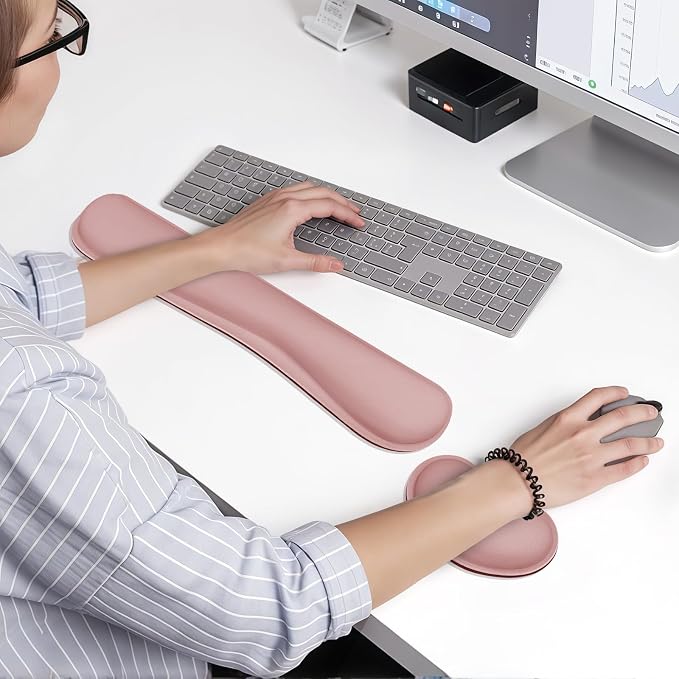 Pink - 2 Wrist Rests