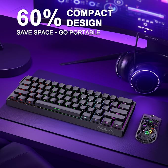 WIN60 Side-printed Black